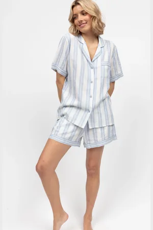 Cyberjammies Blue Edit Top & Short Set 8
