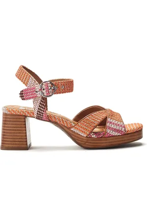 Moda In Pelle Grechian Cross-Over Comfort Platform Sandals eu42uk8
