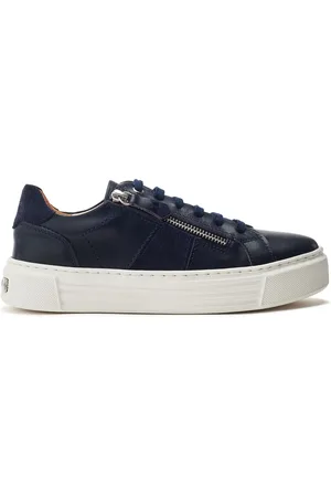 Moda In Pelle Shoon Ely Side Zip Mid Slab Sole Trainers AU 7 (EU 38)