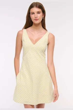 Abercrombie & Fitch V-Neck Mini Dress xsmall