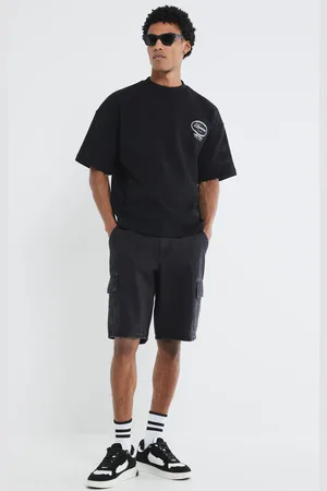 River Island 100% Cotton Cargo Shorts 28W x 31L (UK 28 R)