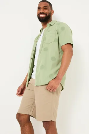 Fat Face FatFace Short Sleeve Sun Embroidered Shirt small