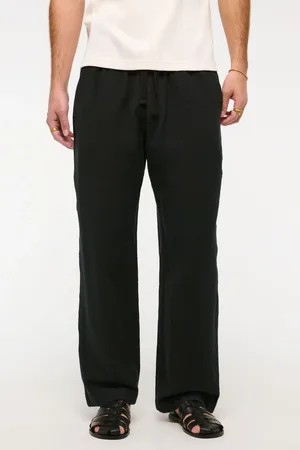 Abercrombie & Fitch Baggy Black Trousers xsmall