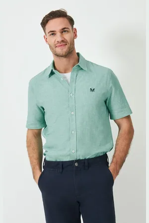 J.Crew Company Short Sleeve Linen Shirt XL