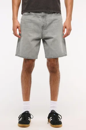 Abercrombie & Fitch Loose 100% Cotton Denim Shorts 28r