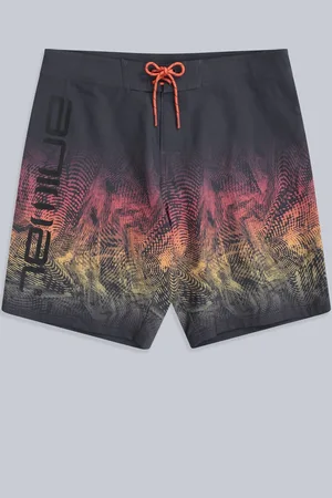 Animale Brett Mens Printed Quick Drying Board Shorts 40r