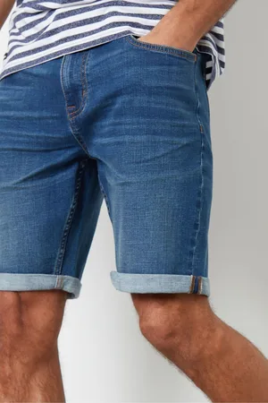 Threadbare Turn Up Denim Shorts 36r