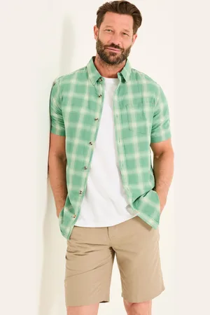 Fat Face FatFace Short Sleeve Basel Check Shirt xlarge