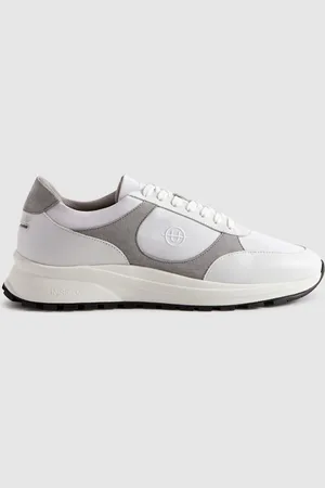 Unseen Suede Leather Plemont Trainers uk10eu44