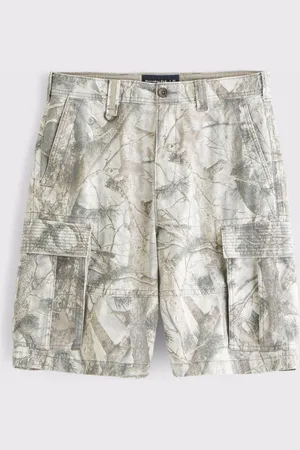 Abercrombie & Fitch 100% Cotton Baggy Cargo Shorts 33r