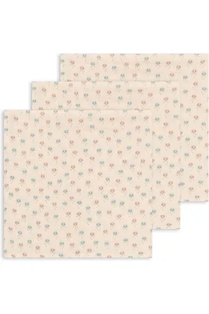 Konges Sløjd Natural Muslin 100% Organic Cotton Cloths 3 Pack one