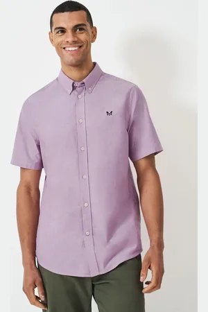J.Crew Company Short Sleeve 100% Cotton Oxford Shirt L