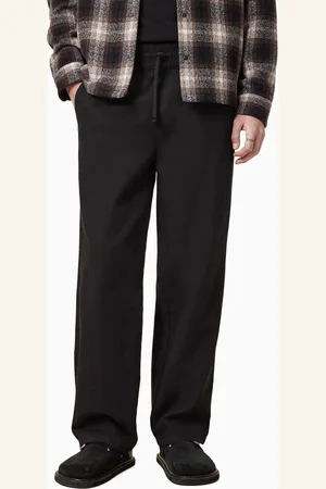 AllSaints AllSaints Black Hanbury Trousers XL