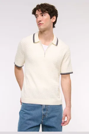 Abercrombie & Fitch Zip Polo Shirt xsmall