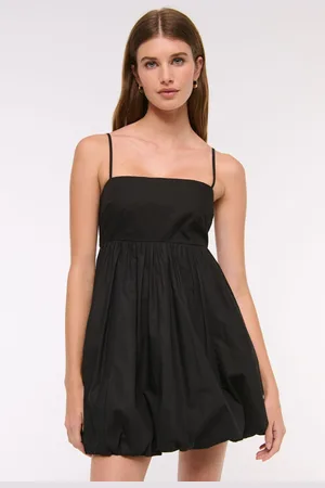Abercrombie & Fitch Short Bubble Hem Strappy Dress medium