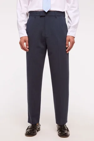 Abercrombie & Fitch Blue Classic Suit Trousers