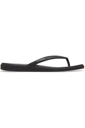 Crocs Black Miami Flip Sandals