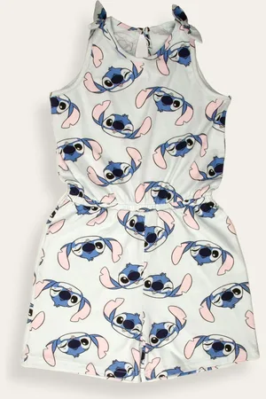 Brand Threads Blue 100% Cotton Stitch Playsuit 134140cm
