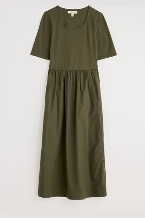Seasalt Cornwall Madder Rich Above Ankle Dress AU 12