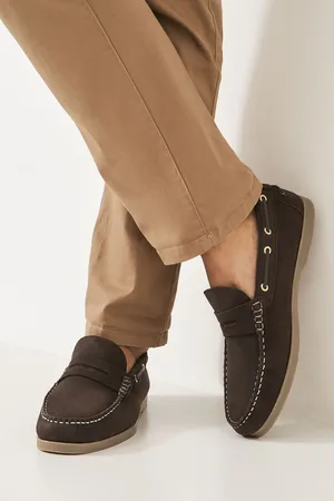 J.Crew Slip-On Nubuck Leather Deck Shoes AU 8 (EU 41)