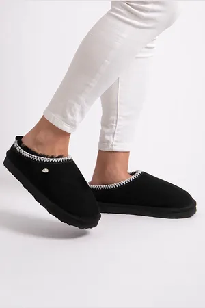 Just Sheepskin Ladies Erin Swept Back Mule Slippers eu38uk5