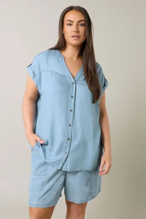 Evans Lyocell Short Sleeve Shirt 20