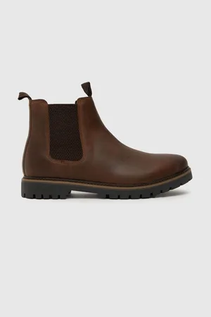 Schuh Mens Dawson Leather Chelsea Boots