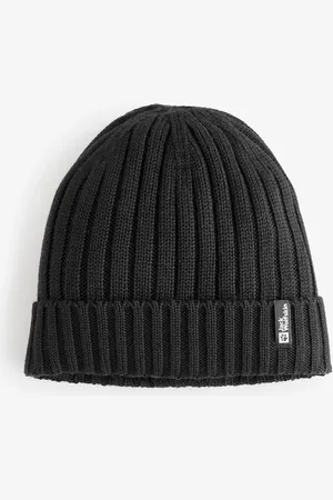 Jack Wolfskin Mens Rib Knit Beanie