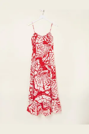 Fat Face FatFace Mae Midi Dress AU 8 S