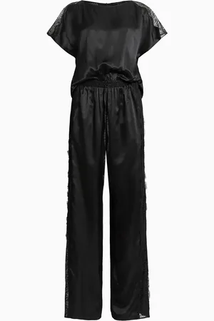 AllSaints AllSaints Black Mari Jumpsuit AU 12