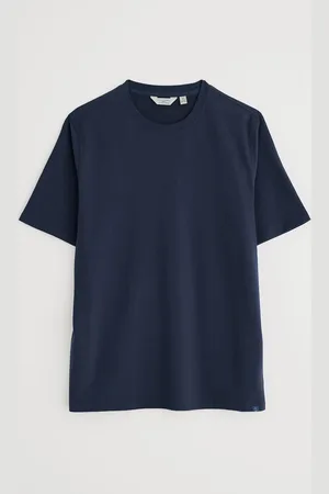Seasalt Cornwall Blue Mens Merthen 100% Cotton T-Shirt XL