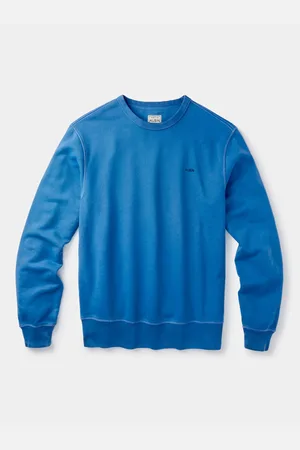 Aubin Blue Vestry Crew 100% Cotton Sweatshirt XXL
