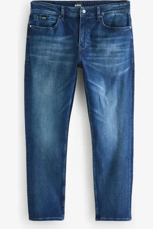 HUGO BOSS Blue Slim-Fit Delaware Jeans W32 L34