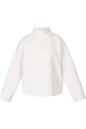 Sweaty Betty White Wind Down Funnel Neck Sweater XL