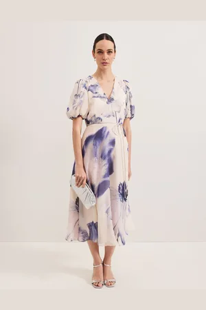 Phase Eight Lizzie Floral Midi Dress AU 20