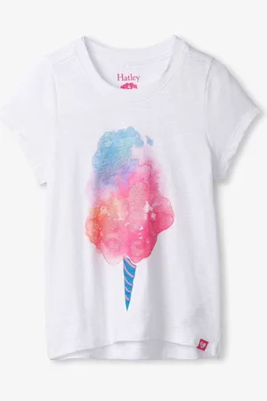 Hatley 100% Cotton Candy Graphic T-Shirt 10 Years (140cm)