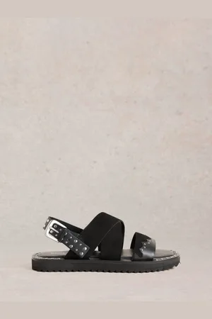 White Stuff Black Dolly Western Sandals AU 7 (EU 37.5)