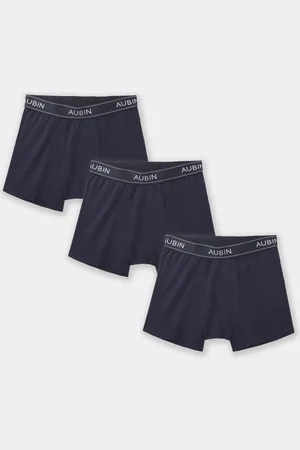Aubin Blue Willitoft Boxers Shorts 3 Pack S