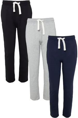 Threadbare Black/Grey/Navy Straight Leg Joggers 3 Pack XXL