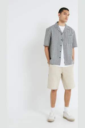 River Island Carpenter 100% Cotton Shorts 42W x 31L (UK 42 R)