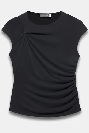 mint&berry Grey Knot Detail Top M