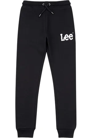 Lee Black Slim Leg Cuffed Joggers 7