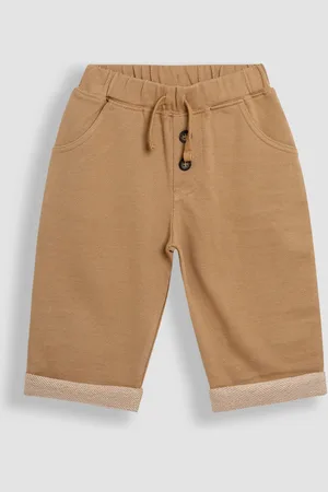 JoJo Maman Bébé Stone Relaxed Roll Up Trousers 3