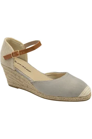 Dunlop Ladies Wedge Espadrille Shoes AU 10 (EU 41)