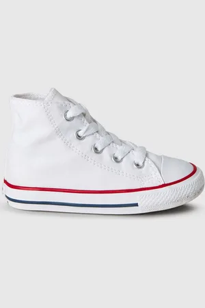 Converse White Chuck Taylor All Star High Infant Trainers AU 7 (EU 24)