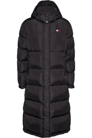 Tommy Hilfiger Black Alaska Long Puffer Jacket M