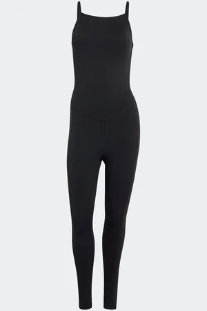 adidas Black Yoga All in One Jumpsuit AU 12