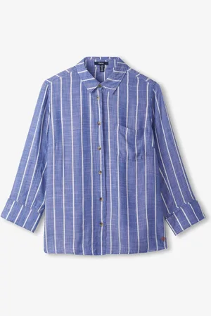 Hatley Basket Weave Stripes Cindy Shirt XS