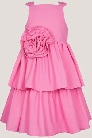 Monsoon Strappy Corsage Party Dress 5 Years (110cm)