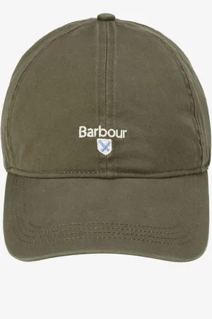 Barbour Olive Green Cascade Sports 100% Cotton Cap One